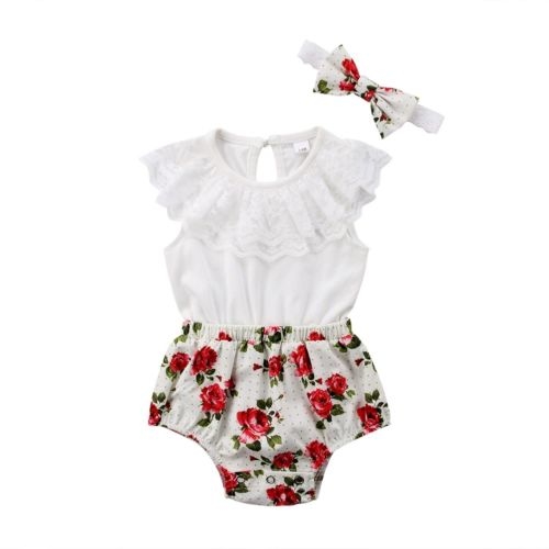 Summer Newborn Toddler Baby Girls Clothes