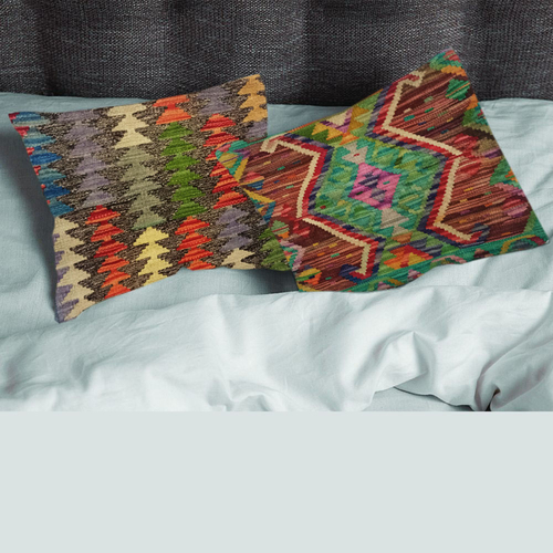 Kilim Handwoven Himalaya Cushion Cover