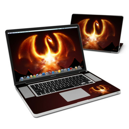 DecalGirl MBP17-FIREDRAGON DecalGirl MacBook Pro 17in Skin - Fire Drag