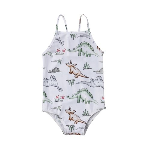 Toddler Baby Girls One piece Dinosaur Swimwear