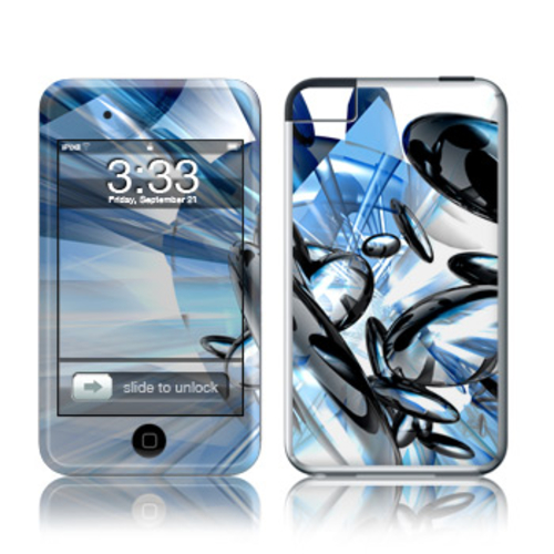 DecalGirl IPT-NEXUS-BLU iPod Touch Skin - Cobalt Nexus