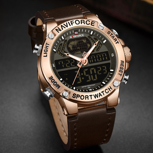 Watch Men Top Luxury Brand Leather