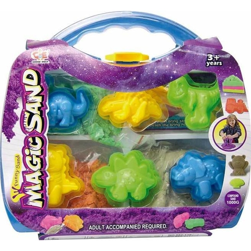Magic sand Briefcase 8 Pieces Dinosaurs