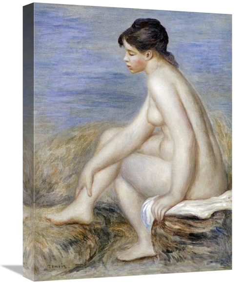 Global Gallery GCS-267140-22-142 22 in. A Seated Bather Art Print - Pi