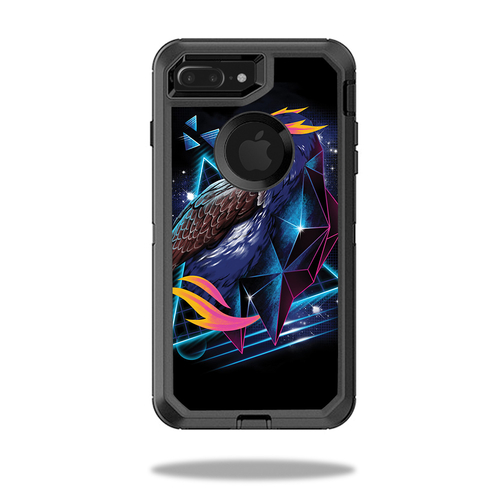 MightySkins OTDIP8PL-Heroic Hawk Skin for Otterbox Defender iPhone 8 P