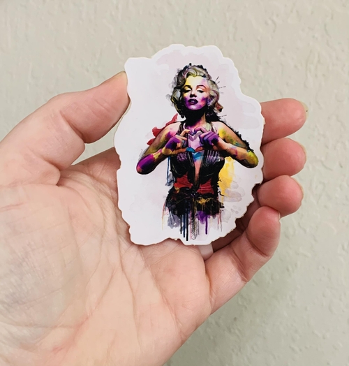 Marilyn Love-Marilyn Sticker/Magnet