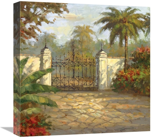 Global Gallery GCS-460100-1818-142 18 x 18 in. Porta Celeste I - Squar