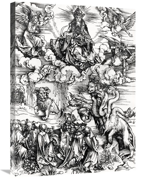 Global Gallery GCS-277451-30-142 30 in. The Whore of Babylon Art Print