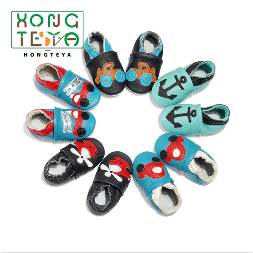 Genuine Leather New Skid Proof animal Baby Shoes