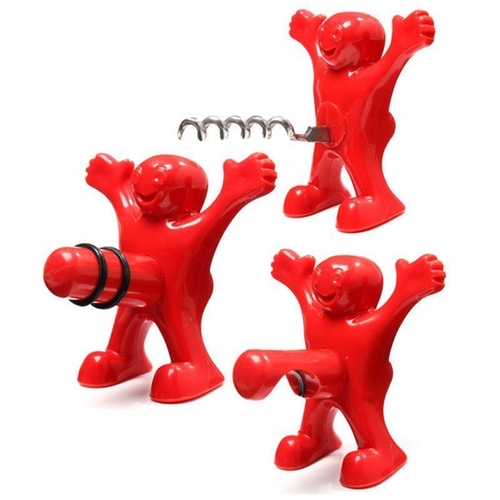 Funny Man Bottle Opener Set