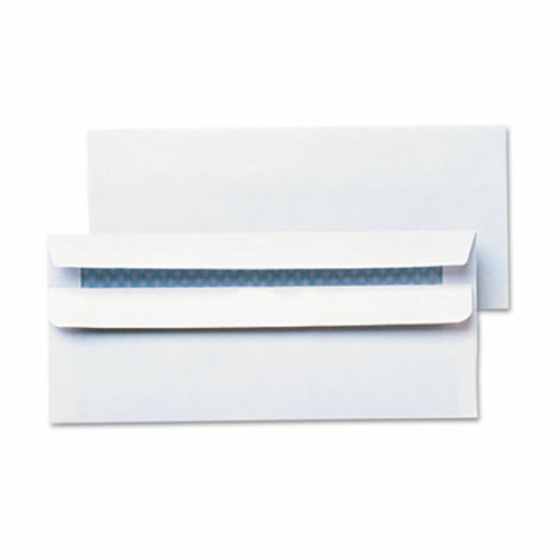 Universal 36101 Self-Seal Business Envelope- Security Tint- No.10- Whi