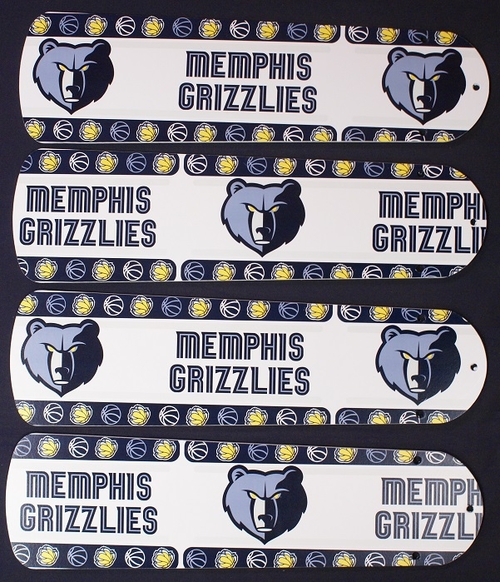 Ceiling Fan Designers 42SET-NBA-MEMP 42 in. NBA Memphis Grizzilies Bas