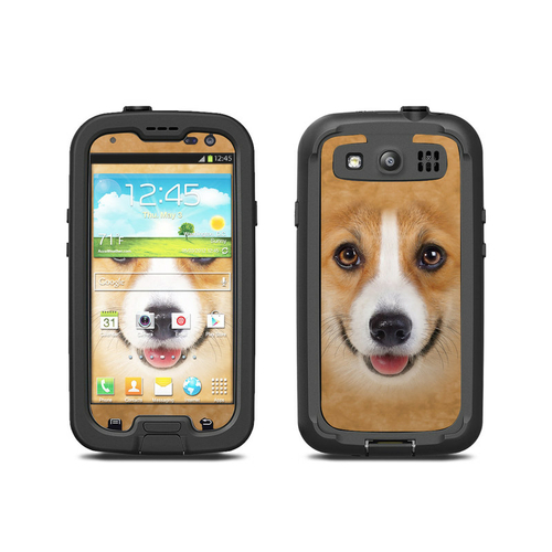 DecalGirl LCS3-CORGI Lifeproof Samsung S3 Fre Skin - Corgi