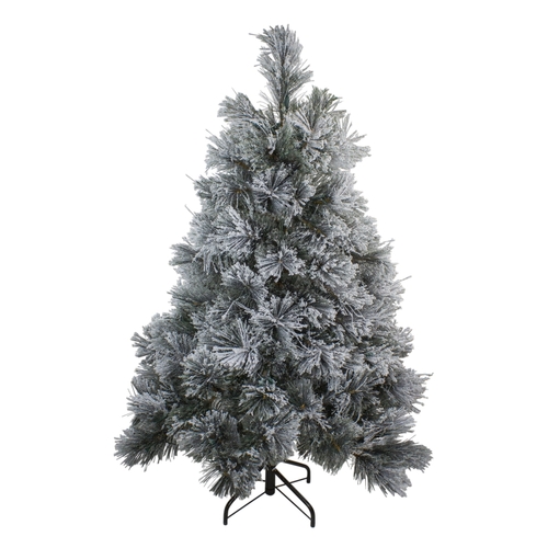 Northlight 33388947 4.5 ft. Flocked Black Spruce Artificial Christmas 