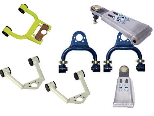 AirBagIt CAR-FO-MUS-II Upper Control Arms Pair Dropped Raw