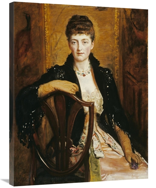 Global Gallery GCS-266870-36-142 36 in. Portrait of Alice Sophia Carol
