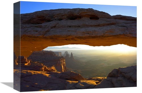 Global Gallery GCS-396931-1216-142 12 x 16 in. Mesa Arch at Sunset Fro