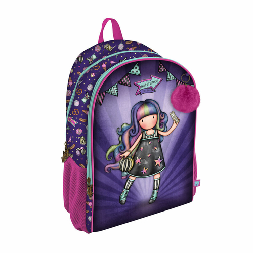 School Bag Gorjuss Up and away Purple (31.5 x 44 x 22.5 cm)