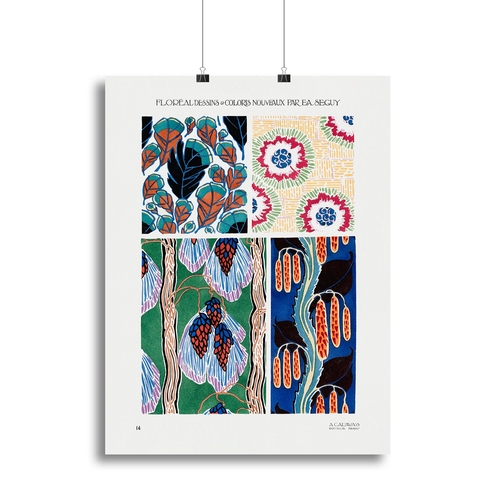 Pattern 14 Canvas Print or Poster