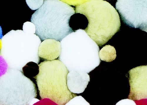 Chenile Kraft 085934 Non-Toxic Pom Pon- Pack Of 100