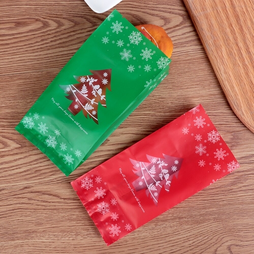 5/10/45Pcs pack Merry Christmas Gift Bag Cookie