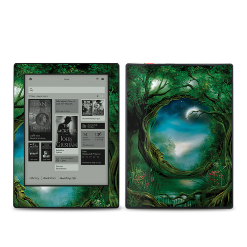 DecalGirl KAHD-MOONTREE Kobo Aura HD Skin - Moon Tree