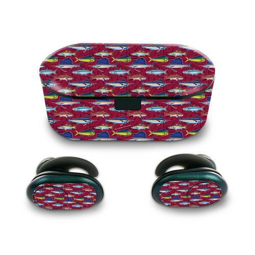 MightySkins SKPU-Saltwater Collage Skin for Push Wireless Earbuds - Sa