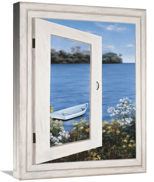 Global Gallery GCS-126367-1824-142 18 x 24 in. Bay Window Vista I Art 