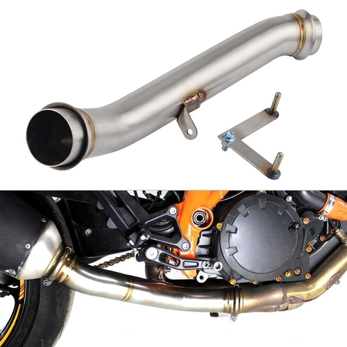 Motorcycle Exhaust Muffler Mid Pipe For