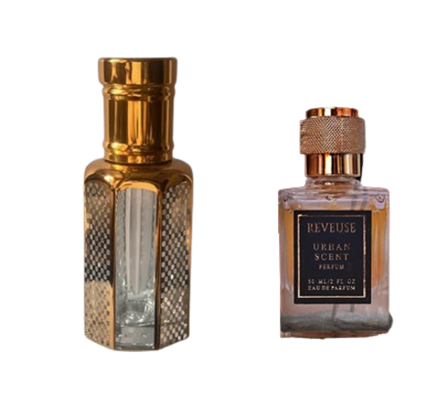 White Oud Attar Perfume 12ml + Urban Scent Perfume 50ml