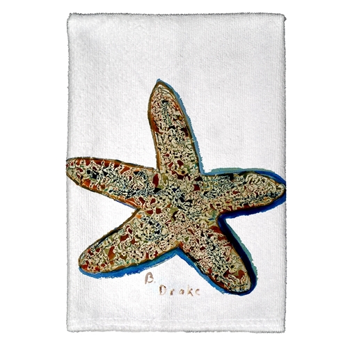 Betsy Drake KT604 Starfish Kitchen Towel