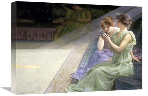 22 in. Iridescence Art Print - Henry Siddons Mowbray