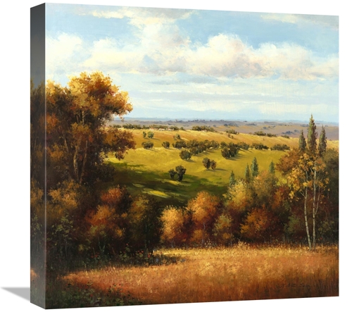 Global Gallery GCS-39150-1818-142 18 x 18 in. Tuscan Vista Art Print -