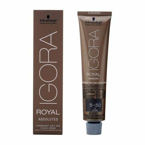 Permanent Anti-Ageing Dye Igora Royal Absolutes Schwarzkopf