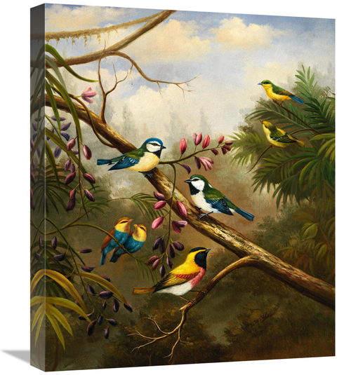 Global Gallery GCS-132553-22-142 22 in. Afternoon Gathering II Art Pri