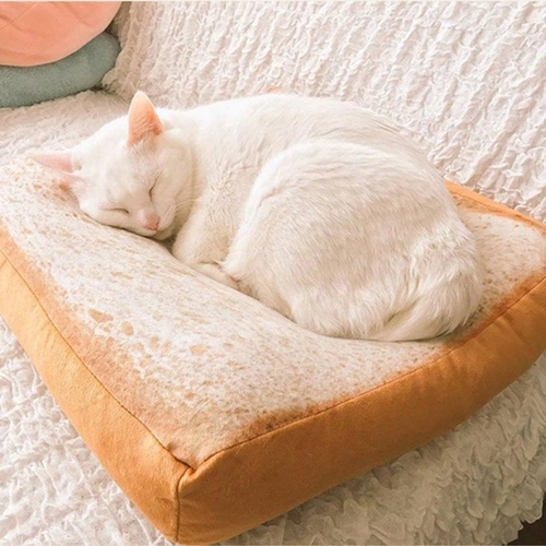 40*40CM Square Toast pet cat dog Cushion Sofa bed