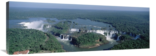 Global Gallery GCS-452521-44-142 44 in. Iguacu Falls, Brazil Art P