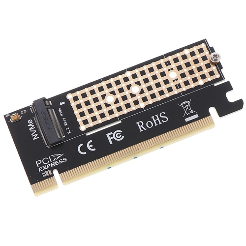 M.2 NVMe SSD NGFF to PCIE 3.0 X16 Adapter M Key