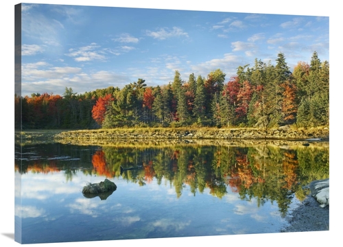 Global Gallery GCS-396072-3040-142 30 x 40 in. Coastline, Mount De