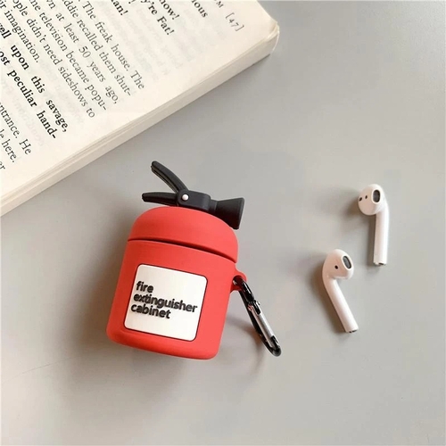 AirPods Fire Extinguisher Silicone Case Cover
