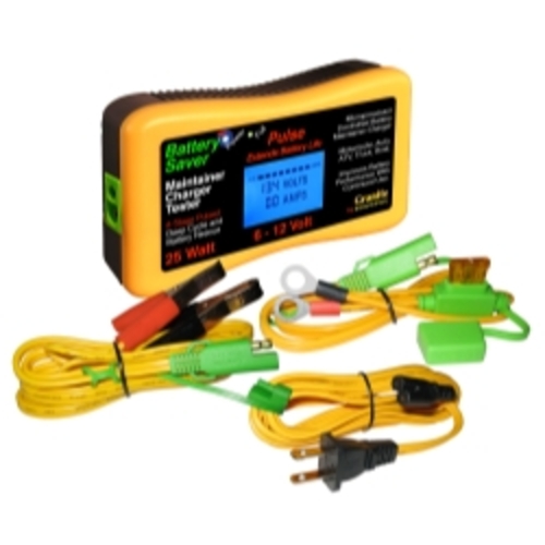 Granite Digital GRT3015-LCD 6 by 12V 25W Battery Saver & Maintainer Te