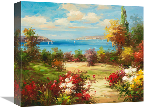 Global Gallery GCS-132579-16-142 16 in. Coveside Garden Art Print - Ax