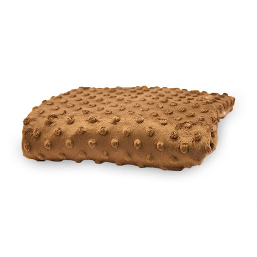 Rumble Tuff CV-CT-200-CH Standard Minky Dot Changing Pad Cover - Choco