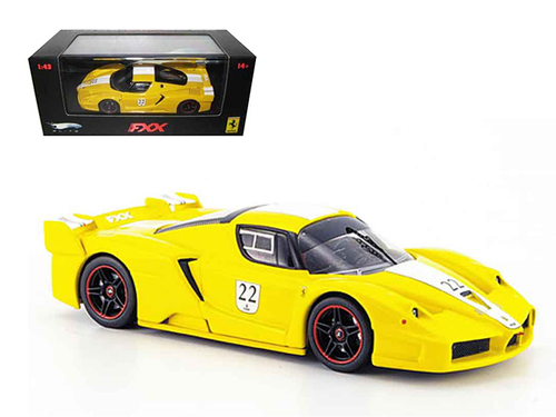 Ferrari Enzo FXX Elite #22 Yellow Limited Edition 1/43 Diecast Model