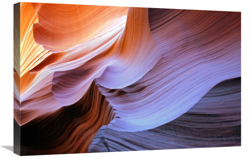 Global Gallery GCS-486513-30-142 30 in. Canyon Waves Art Print - Vic S