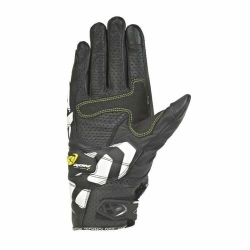 Motorbike Gloves Ixon RS Recon Air Black White