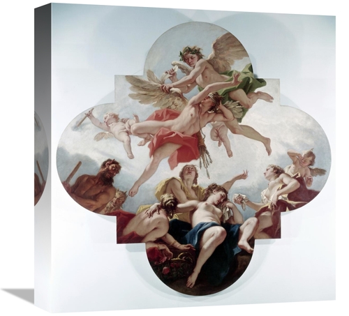 Global Gallery GCS-279713-16-142 16 in. Taming of Cupid - Love Punishe