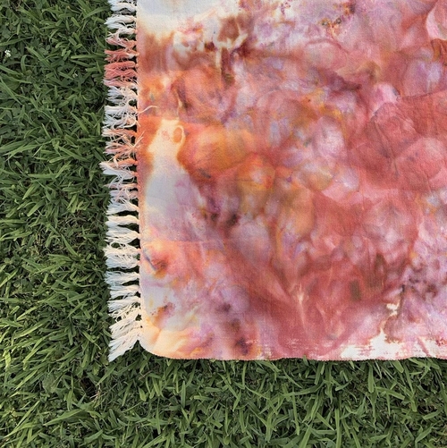 Handwoven + Hand Dyed Area Rug | 100% Cotton | 3' x 5'