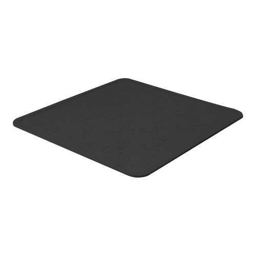 Non-slip Mat United Pets Dog Feeder Black polypropylene (44.8 x 30 cm)