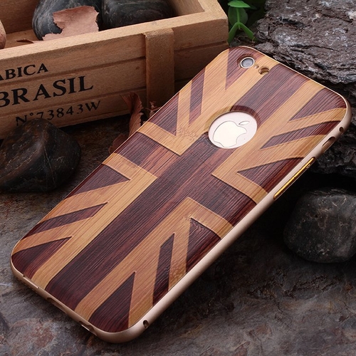 UK Flag Aluminum iPhone Bumper Case